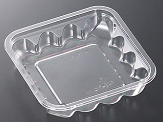 透明カップ C-AP 菊角カップ 125-200 身 中央化学