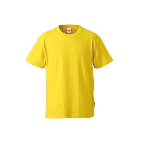 5001綿Tシャツ XL カナリアイエロー United Athle