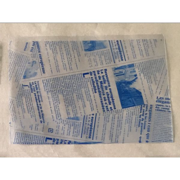 サンドウィッチ袋 ヨーロピアン縦型サンド(A)ブルー 大阪ポリエチレン販売