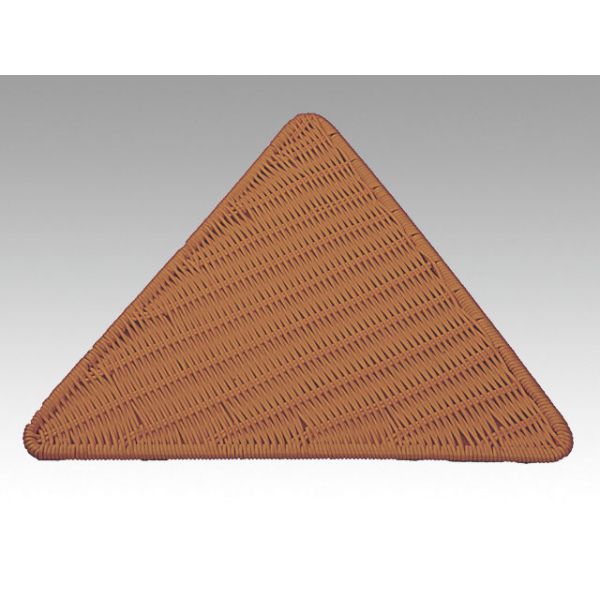 樹脂バスケット BB-830-BRパントレー 三角型40型 ブラウン トーダイ