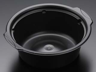 麺・スープ容器 リスパック ハイクッカーNB170B深 黒