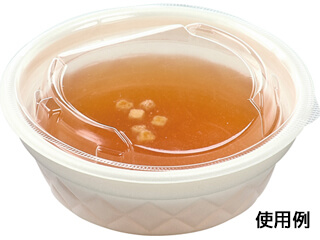スープ容器 MFP丸カップ130(48)R 本体 白 エフピコ