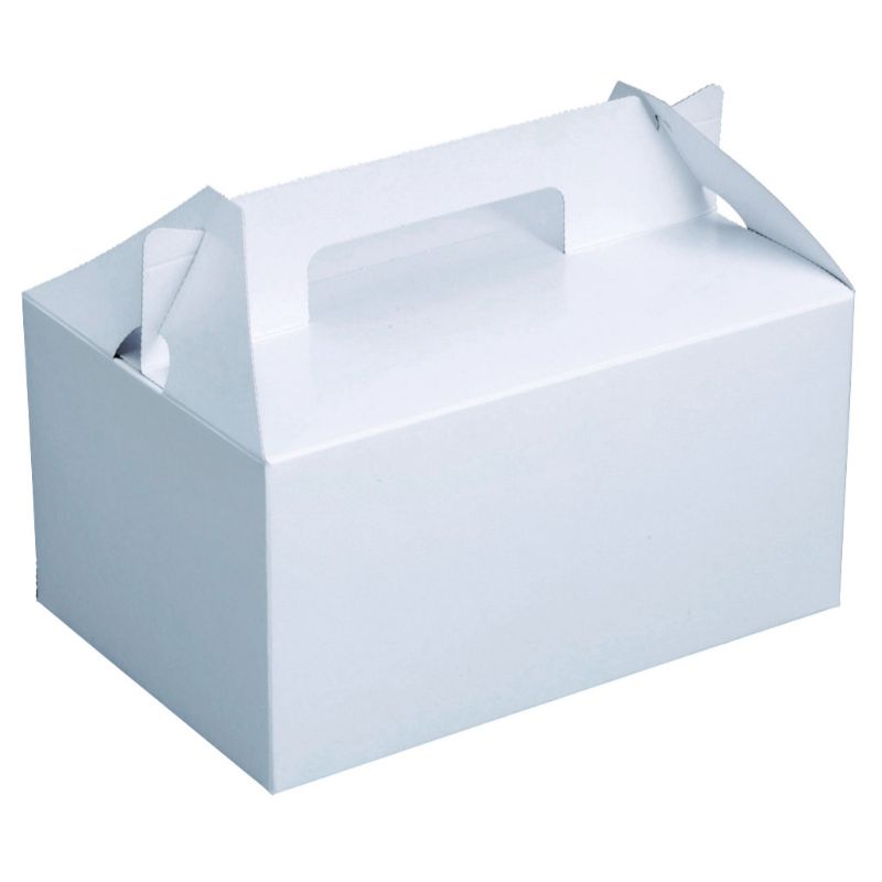 ケーキ箱 DE-15 ショートホワイト ＃4 ヤマニパッケージ