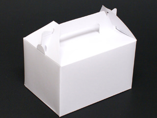 ケーキ箱 DE-16 ショートホワイト ＃5 ヤマニパッケージ