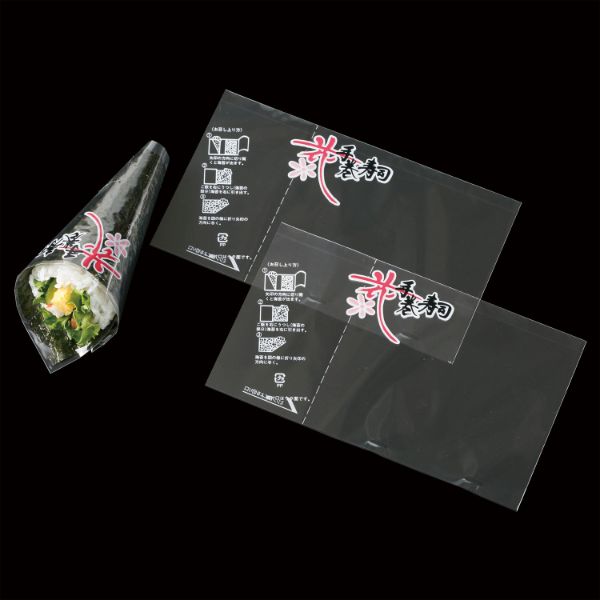 おにぎり袋 花手巻寿司用フィルム(海苔なし) エフピコチューパ