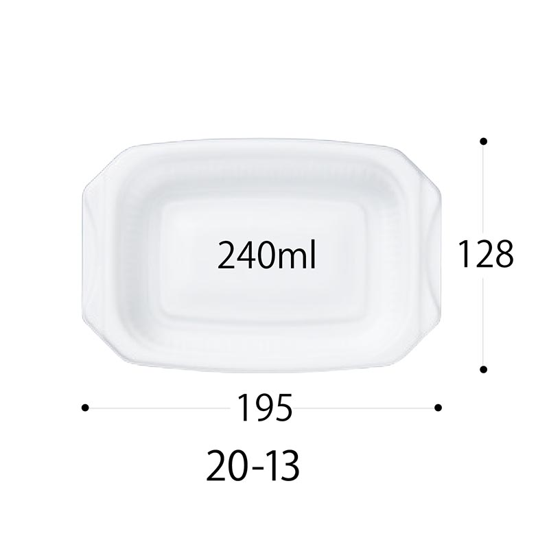 軽食容器 SD ビストロ PAN20-13 W 身 中央化学