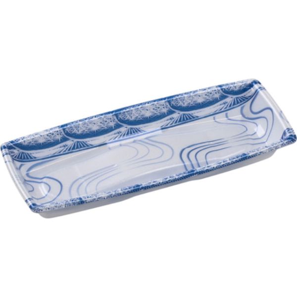 軽食容器 角盛鉢25-10(30)A 水紋青 エフピコ