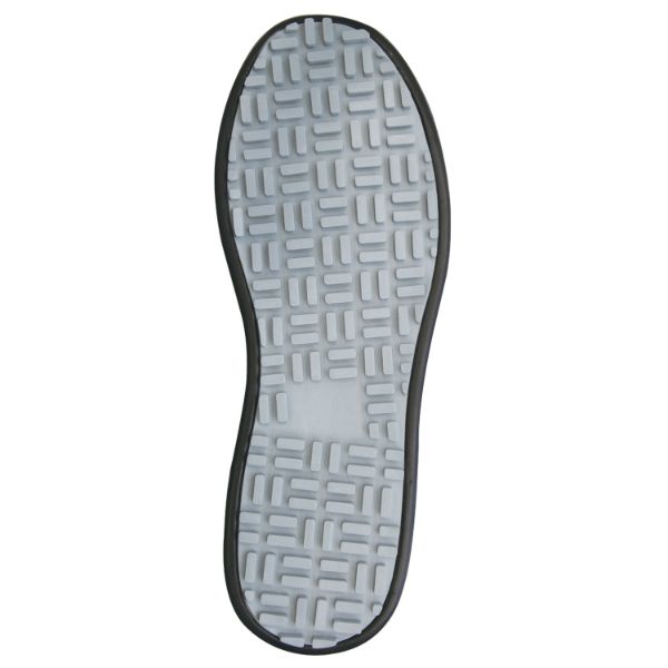 コックシューズ 短靴 シェフグリップ 黒 23.0cm パックスタイル