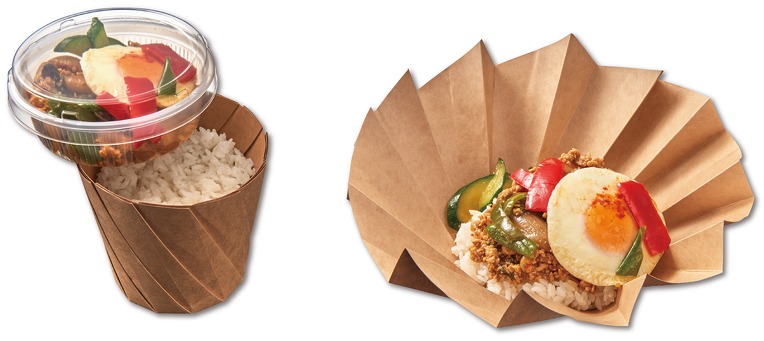 おりがみカップ 大 茶