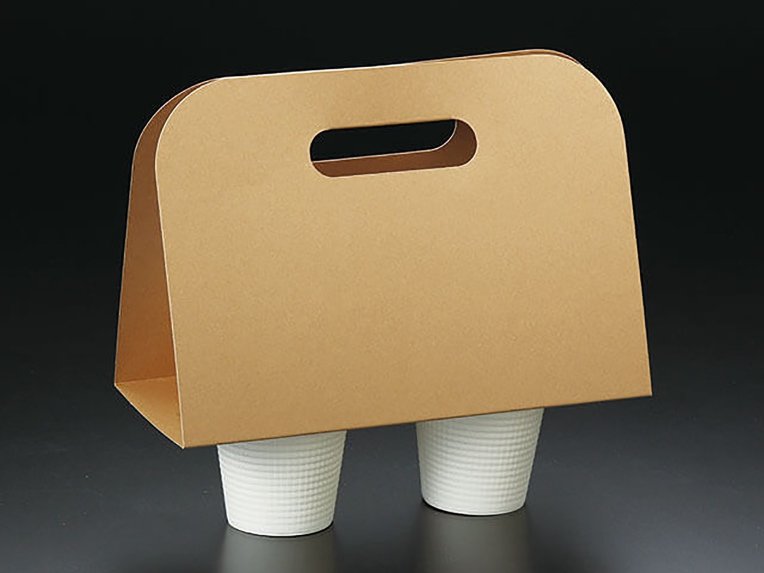 カップホルダー2個用 未晒