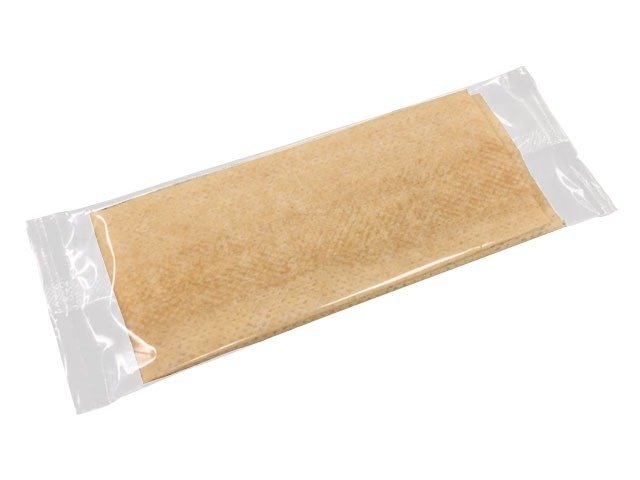 おしぼり平型 未晒無地23【weeco】