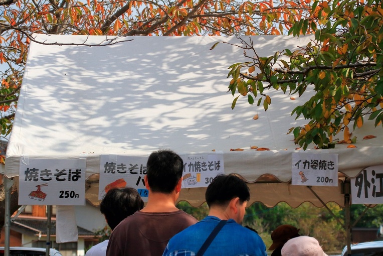 地域のイベントフードコ－ト屋台