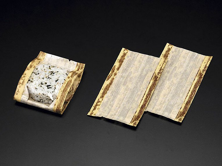 竹柄窓付直巻おにぎり袋