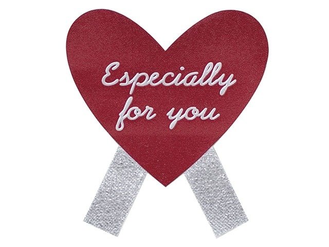 EFH-1S エスペシャリーハート型リボンシール-1(100枚)