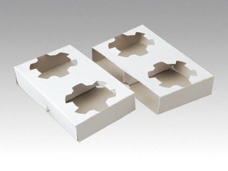 紙カップホルダー4穴 ミシン目付き