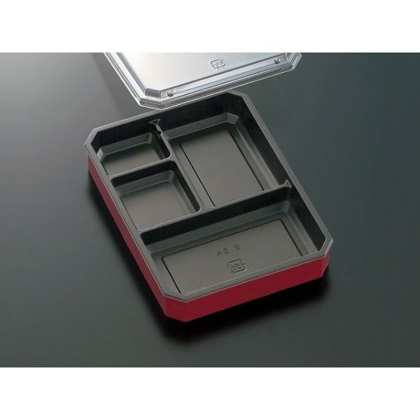 中央化学 折箱 CWH-2.5A 黒-くろべ赤(ボ)