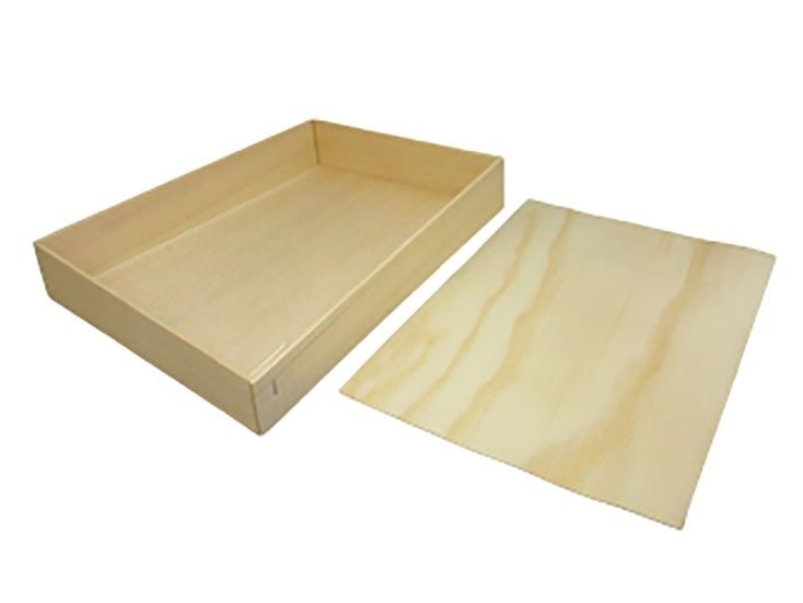 折箱 経木 2人角