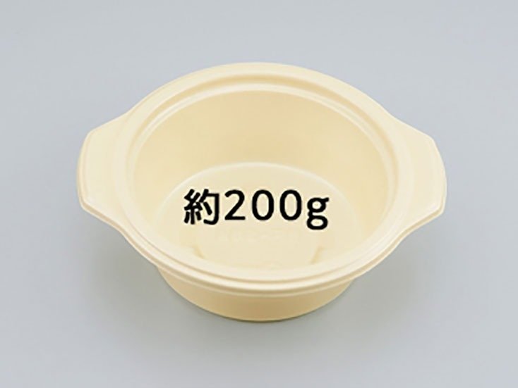 仕切りなし・カレー・スープなど汁物にも使えるおすすめ容器｜シーピー化成 デリカ BF-384 ゴールド本体