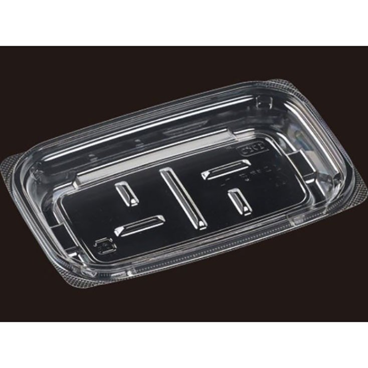 長方型・浅型の冷惣菜パック容器｜エフピコ AP惣菜17-11(22)V 本体 透明