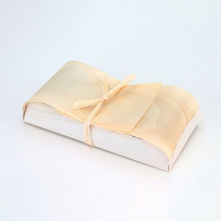 トレー アサヒグリーン 経木文庫 7×3寸