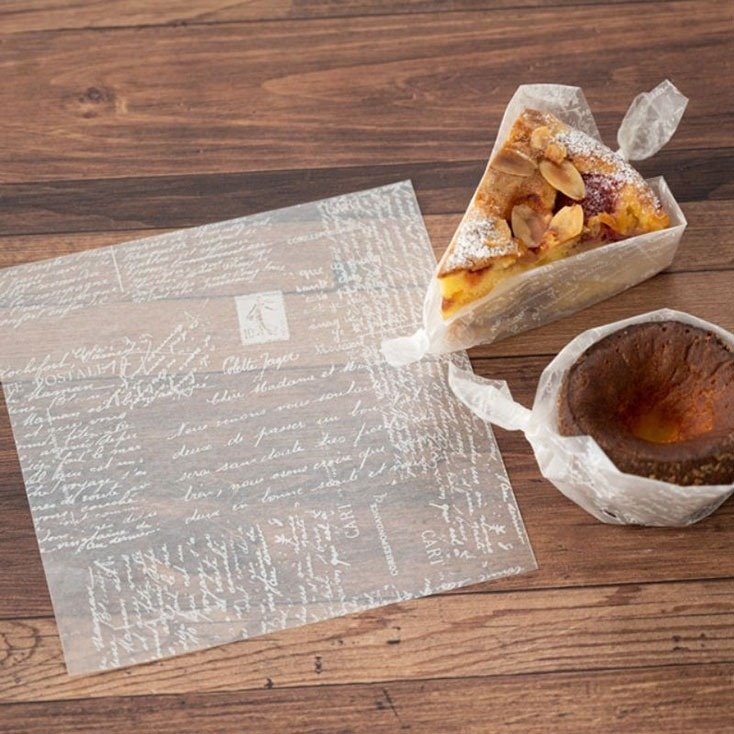 ヘッズ ワックスペーパー/食品対応 デザインワックスペーパーシート-1 レットル(100枚)