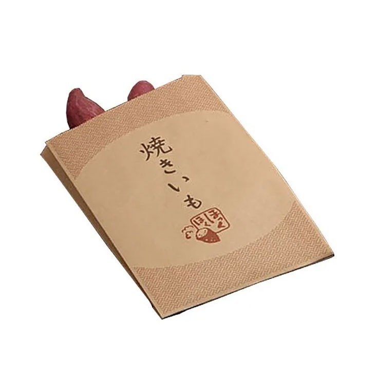 ガゼット袋 焼き芋ガゼット 平袋 未晒 パックスタイル