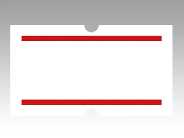 強粘ラベル 上下赤線 1000枚 ARC