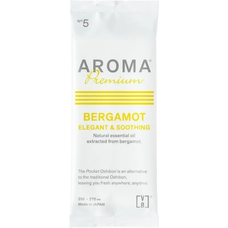 おしぼり PocketOshibori AROMA Premium with yuica ベルガモット FSX