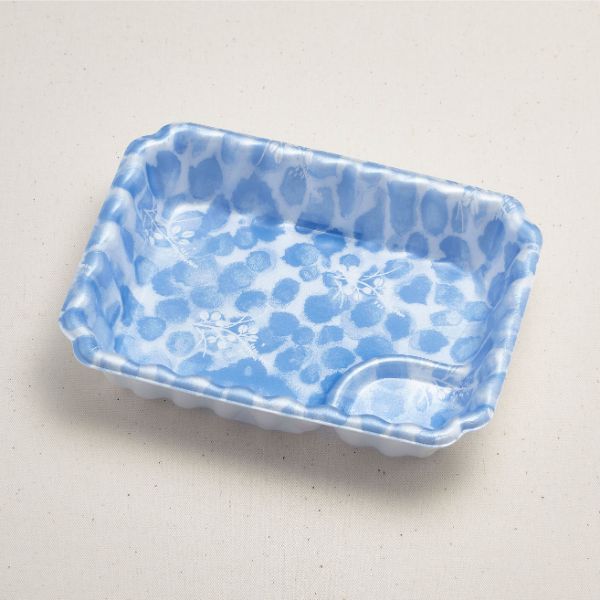 弁当容器 かく皿(小)はぎ 青葉紙業