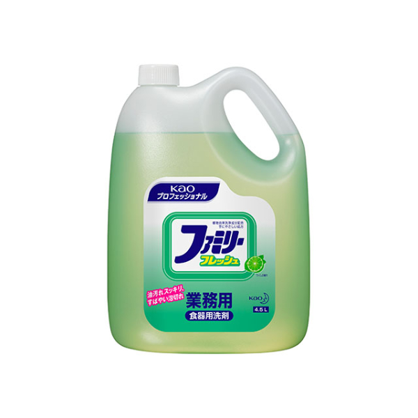 食器用洗剤 ファミリーフレッシュ4.5L 花王