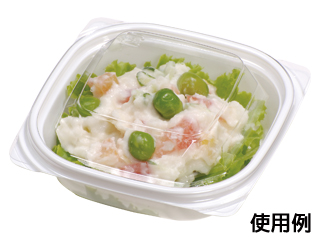 軽食容器 Fカップ C-10W 福助工業