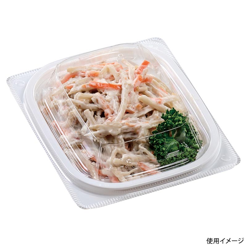 軽食容器 AP惣菜12-10(16)R 本体 エコ白 エフピコ