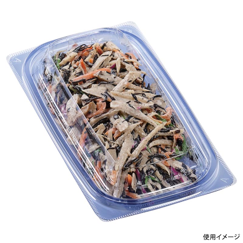 軽食容器 AP惣菜18-10(16)R 本体 エコブルー エフピコ