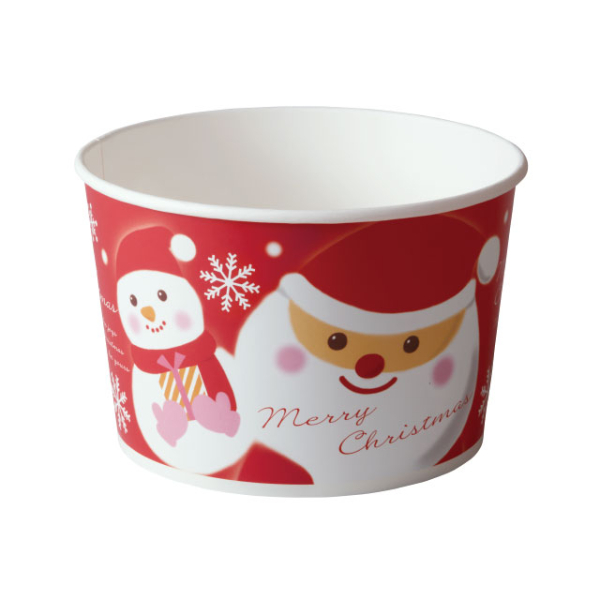 XS721 ロールフリーカップPE(スノーサンタ赤)