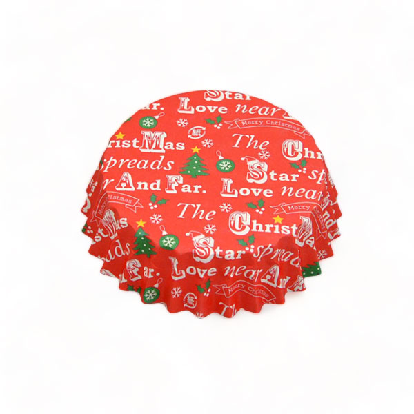 XP772 ペットカップ 75φ(クリスマススター)