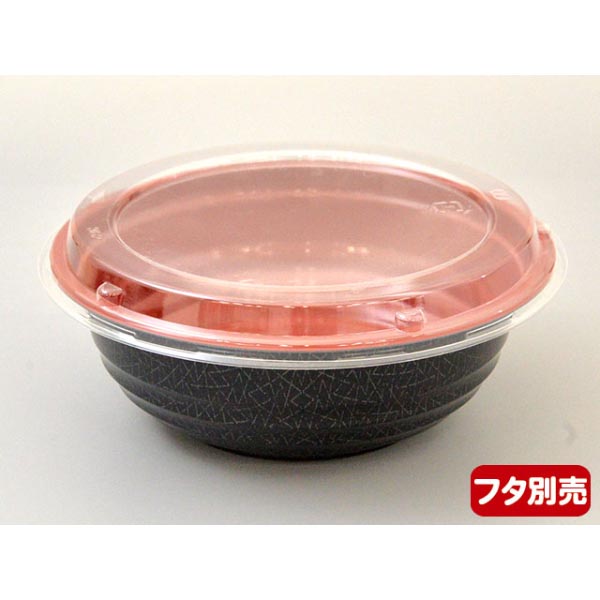 e-cafe丼容器 麺容器 BF-363用 外嵌合蓋 テイクアウト用 透明 50個 持ち帰り用
