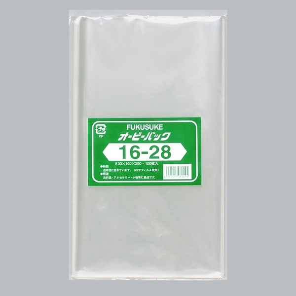 一番人気物 オーピーパックOPP袋 テープなし 23−36