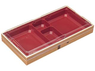 弁当容器 WU-19 透明蓋付 わっぱ エフピコ