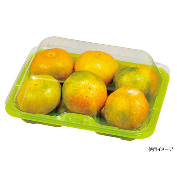 青果・農産容器 エフピコチューパ CF300.9H グリーン