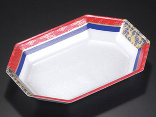 惣菜容器 DR 40-27 八宝 レッド リスパック