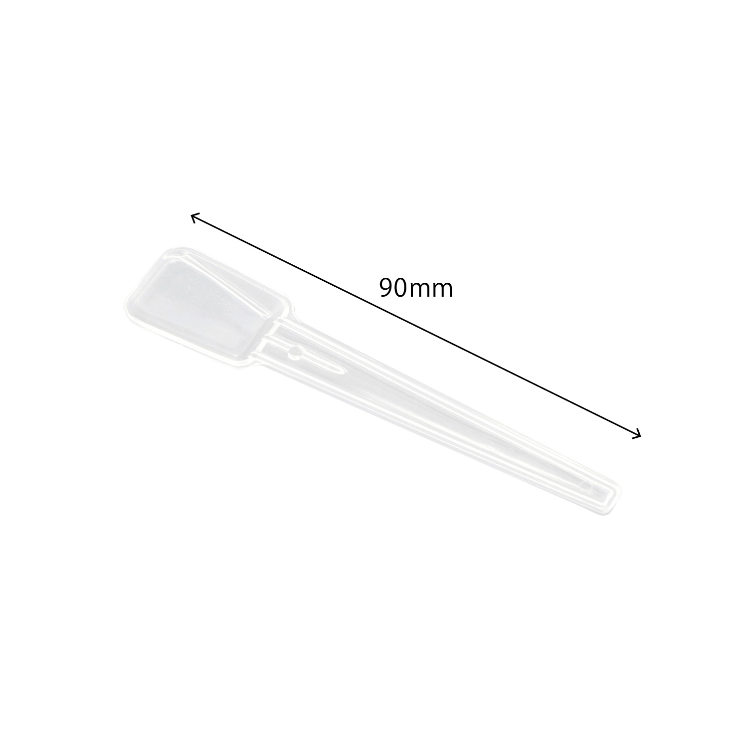 使い捨てスプーン 袋入 エーススプーン 透明(1袋1000本入) アサヒ徳島