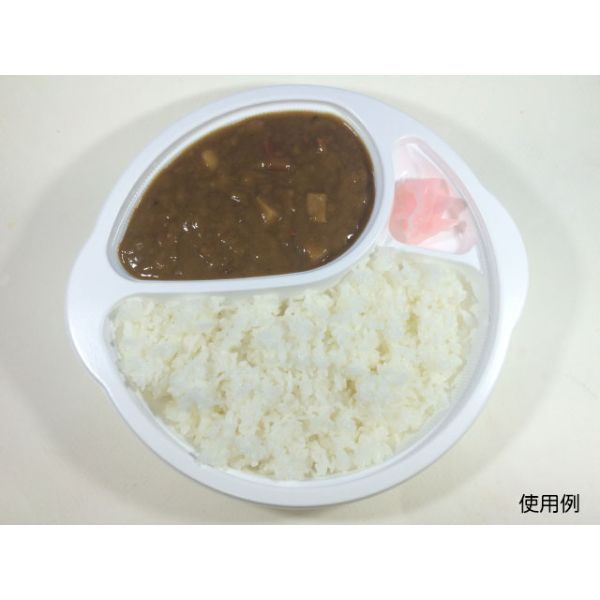 カレー容器 BFカレー内10 ホワイト 本体 シーピー化成