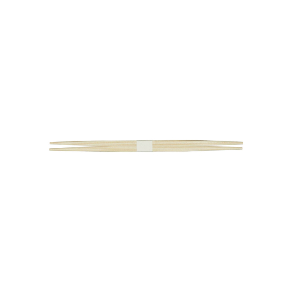 割箸 杉卵中箸24cm 白帯巻【weeco】