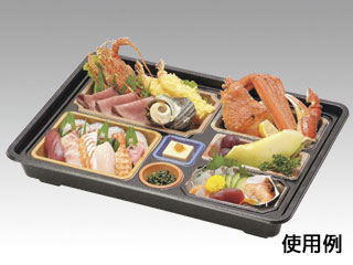 仕出弁当 優膳 YN-380 萩 共蓋付 福助工業 | テイクアウト容器の通販