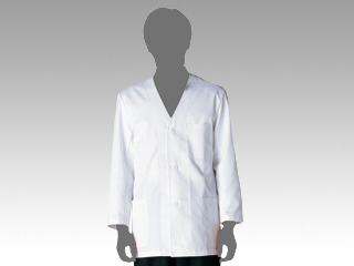 コックコート ニワ 1-613 男子白衣(襟なし･長袖) L