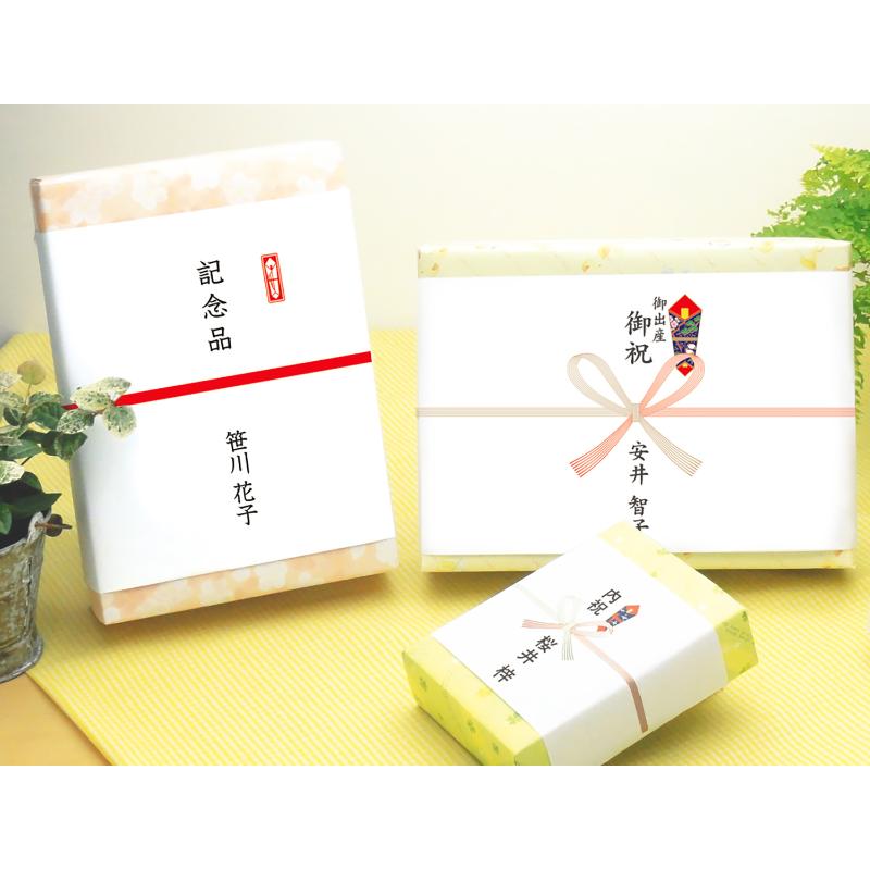2-678 のし紙 豆判赤棒 京 豆判8号 100枚入り ササガワ