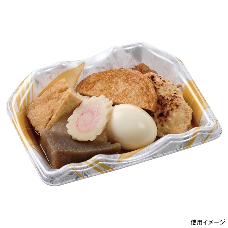 刺身容器 豊山18-14 本体 金ささ銀 エフピコ