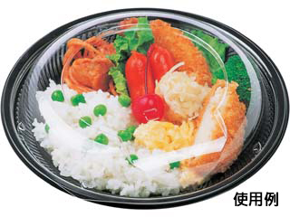 丼容器 エフピコ ES-354 本体 ハイブラック