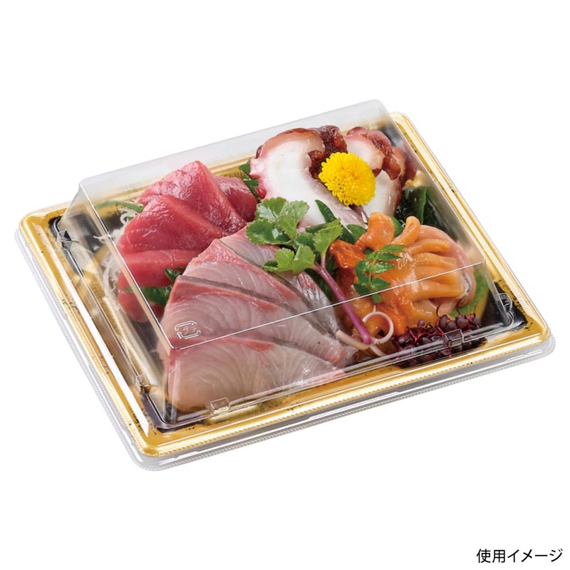 刺身容器 長角皿19-17 本体 つつみ金 エフピコ | テイクアウト