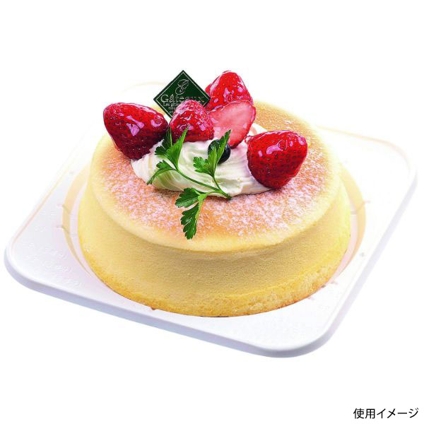 ケーキトレー CLデコ皿5号 SE エフピコチューパ | テイクアウト容器の